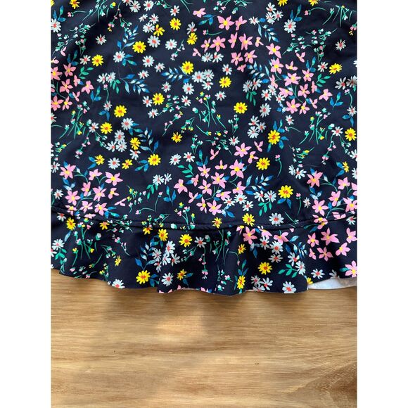 NWOT Draper James Ditsy Garden Ruffle Hem Skirted Swim Bottom Bikini Size Medium - Picture 8 of 8